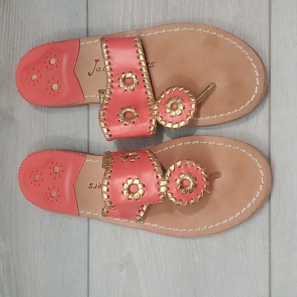 Jack Roger's Womens Hobo Boho Sandals T strap Sandals Flats shoes sz 7M - Picture 3 of 15